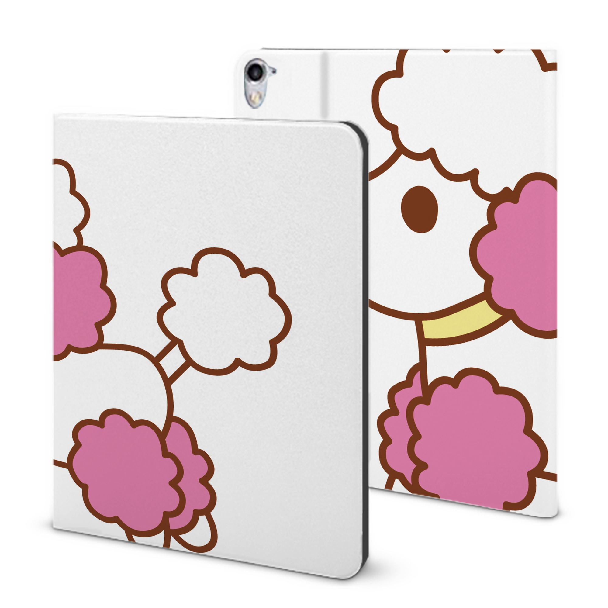（画像用） Hello Kitty ハローキティ IPad ケース ブック型 PUレザー TPU 耐衝撃 軽量 薄型 ペン収納なし 全面保護 IPad 各モデル対応